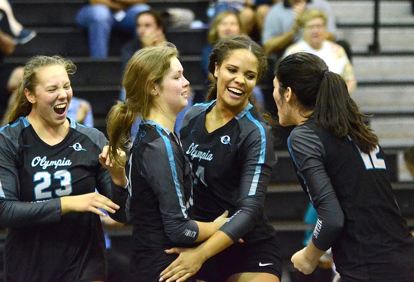 Olympia volleyball turns corner following rivalry win Observer Preps