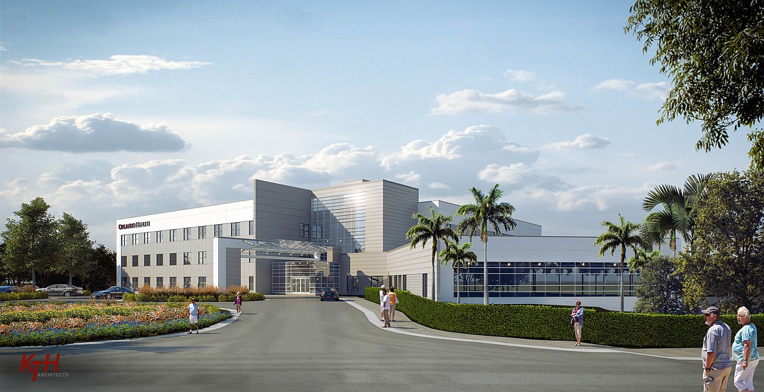The 95,000-square-foot Orlando Health Center for Rehabilitation and Cornerstone Hospice Care Center are scheduled for completion in spring 2019.