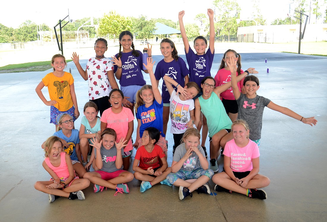 The girls of the Windermere Elementary chapter of Girls on the Run love the twice-weekly practices.