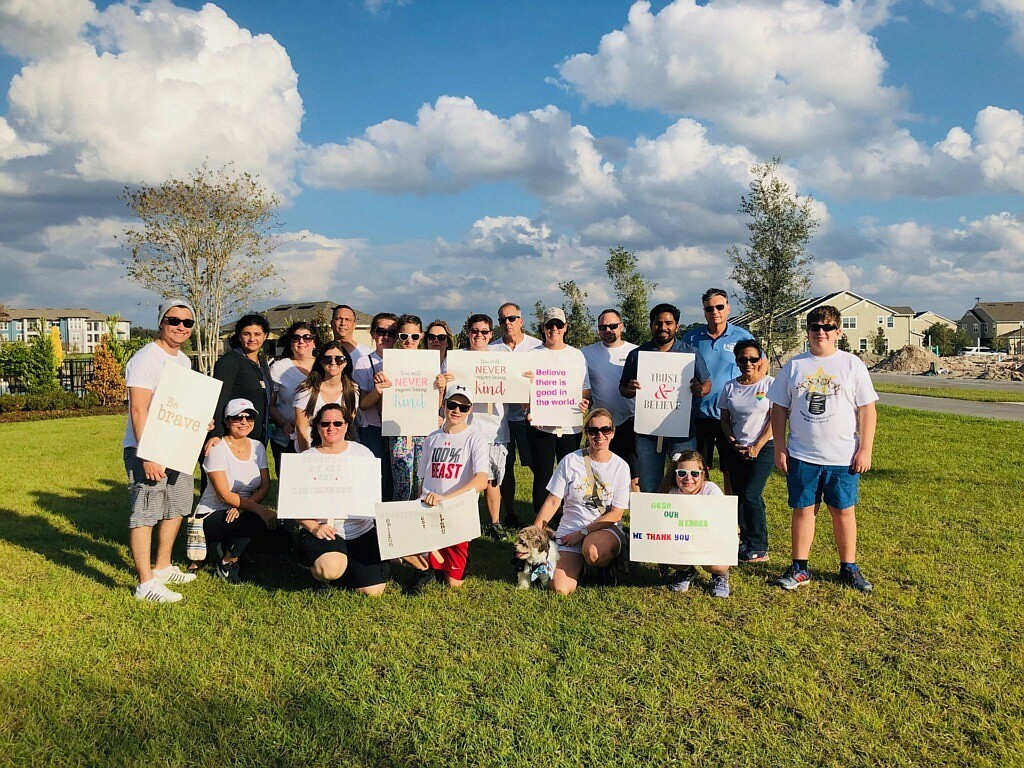 Some Horizon West residents organized a march and community gathering demanding a solution to the home invasions in their area.