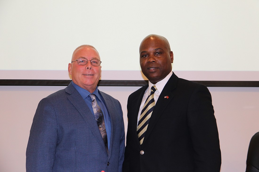 District 1 incumbent John Grogan, right, is running against challenger Larry B. Brinson Sr. in the upcoming city of Ocoee General Election in March.