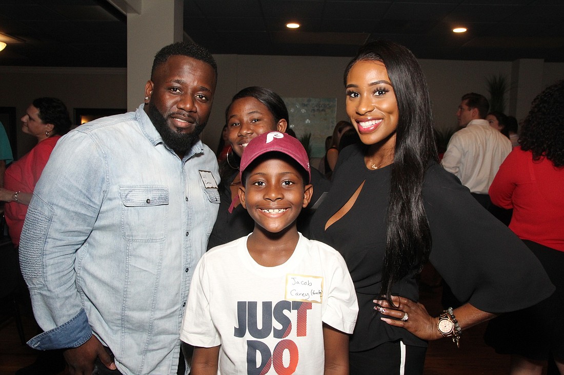 West Orange Times & Observer Photo Will, Achari, Nyesha and Jacob Carey