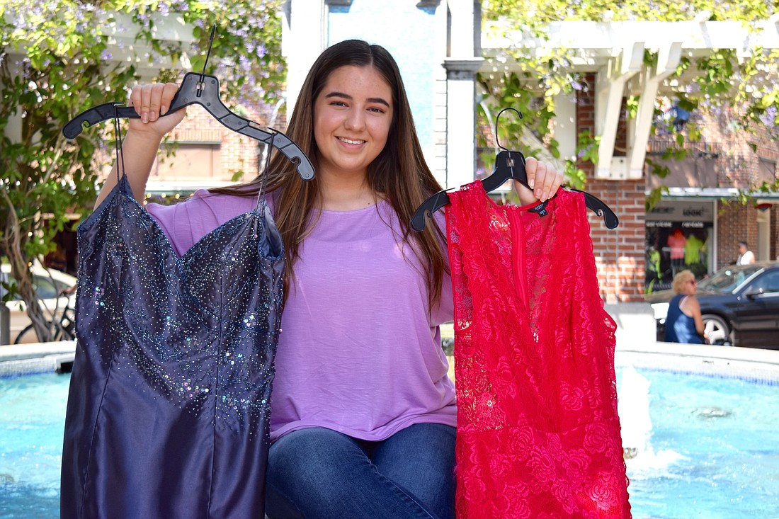 Windermere High freshman Sasha Graddy is collecting dresses for formal dances to distribute to high-school girls who otherwise cannot afford them.