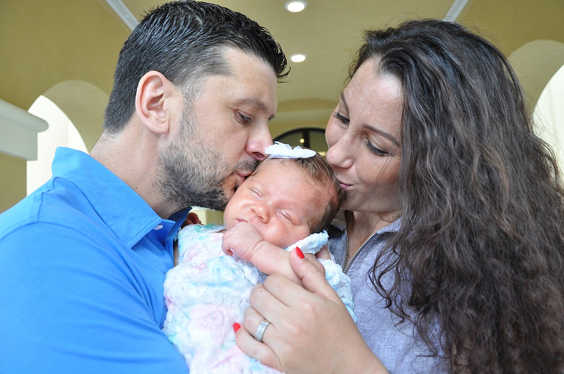 After years of trying to have children, Ciprian Neagu and Ramona Anghel are finally parents just in time for Mother&#39;s Day.