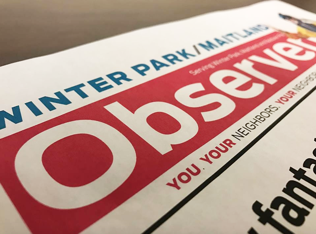 The Winter Park/Maitland Observer is closing its doors after 30 years of reporting local news.