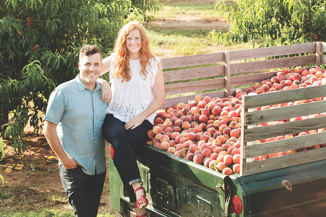 Stephen and Jessica Rose started The Peach Truck in 2012. (Courtesy Eliesa Johnson)