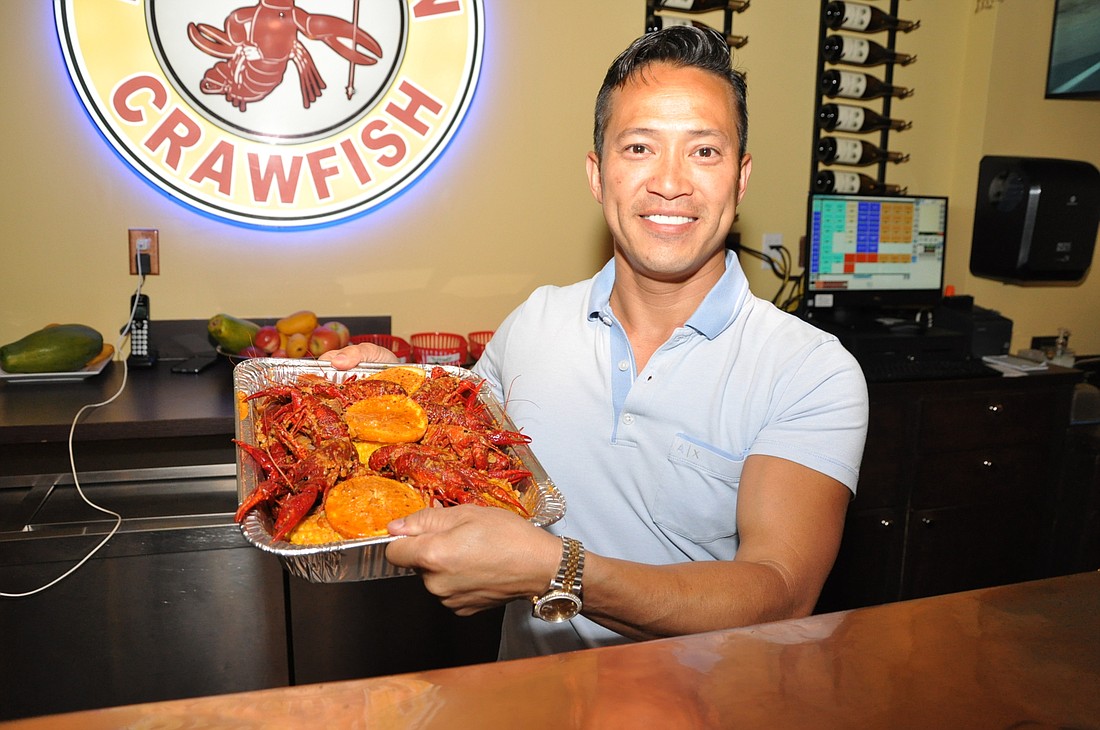 Owner Tuan Tran is excited to bring some new cajun cuisine to Dr. Phillips