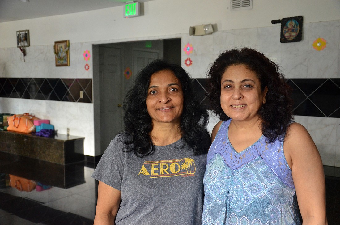 Supriya Devnani and Chandrika Patel are two community members involved in planning the festival.