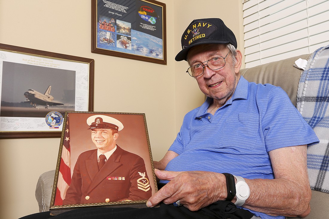George Vincent grew up with a love for the ocean, which inspired him to join the U.S. Navy.