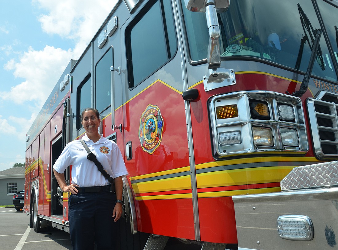 An Orlando native, Cliburn has been with the Winter Garden Fire Rescue Department  for 17 years.