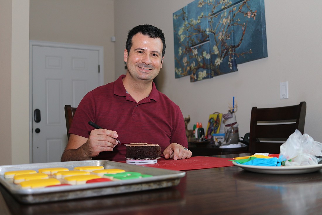 Alessandro Caria runs Daisy Cakes of Orlando out of his Horizon West home. He recently won $10,000 in the Food Networkâ€™s â€œChristmas in Julyâ€ Holiday Baking Championship.