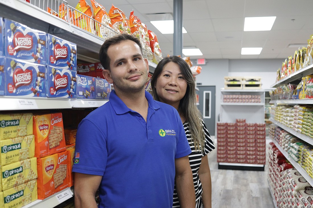 Rodrigo Rondelli co-owns Brazil Food Mart Ocoee with his wife, Kendra Tran.