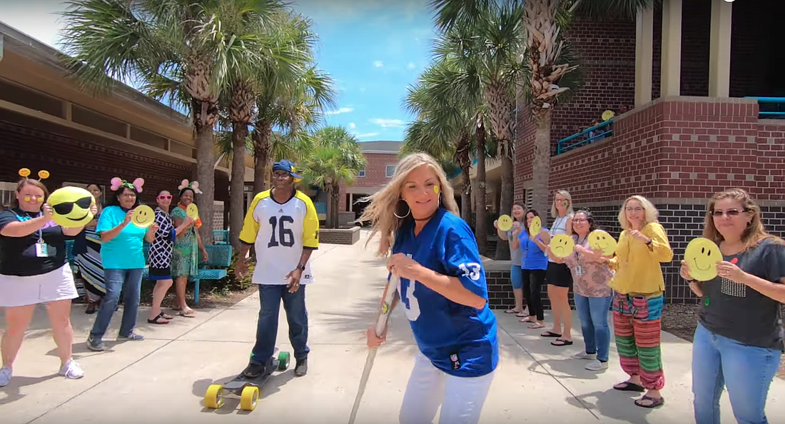 Gotha Middle staff performed an amazing lip-sync back-to-school video.