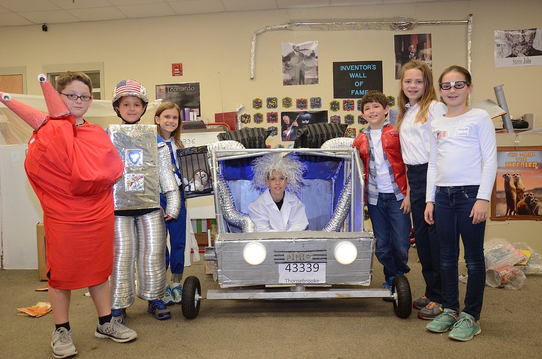 AJ Rentner, Ronnie Ortiz, Anna Gordon, Bryce Ownby, Jaret Richman, Nicole Crow and Riley Johnson will compete in the Odyssey of the Mind world finals in May.