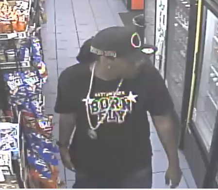 Surveillance footage depicts the shooting suspect.