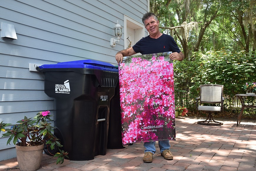 Hide a Cart Bin Storage