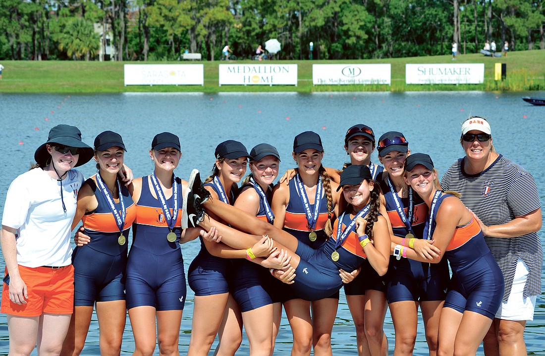 The ladies of OARS have had much to celebrate this season, qualifying three boats for nationals.