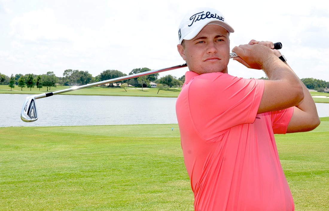 Jacob Huizinga won the 2016 Florida State Golf Association Amateur Championship in Fort Myers.