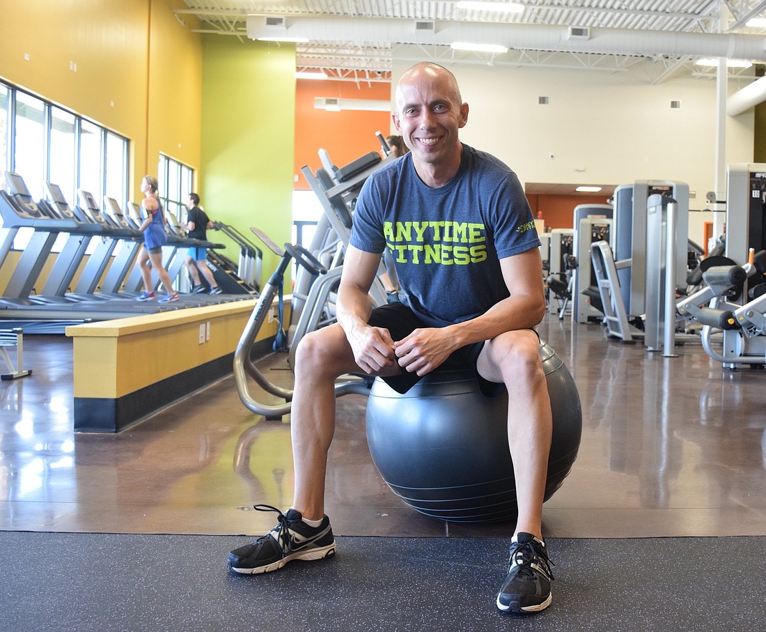 Danielle HendrixHorizon West resident Clay Harris recently moved his Anytime Fitness gym in Lakeside Village into a facility double the size of the previous location.