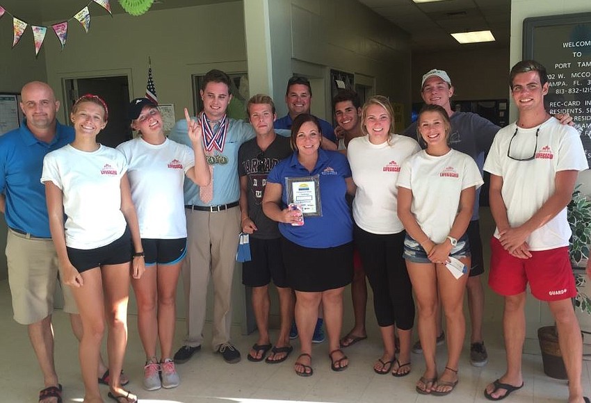 Winter Garden lifeguards take first place at Lifeguard Games West
