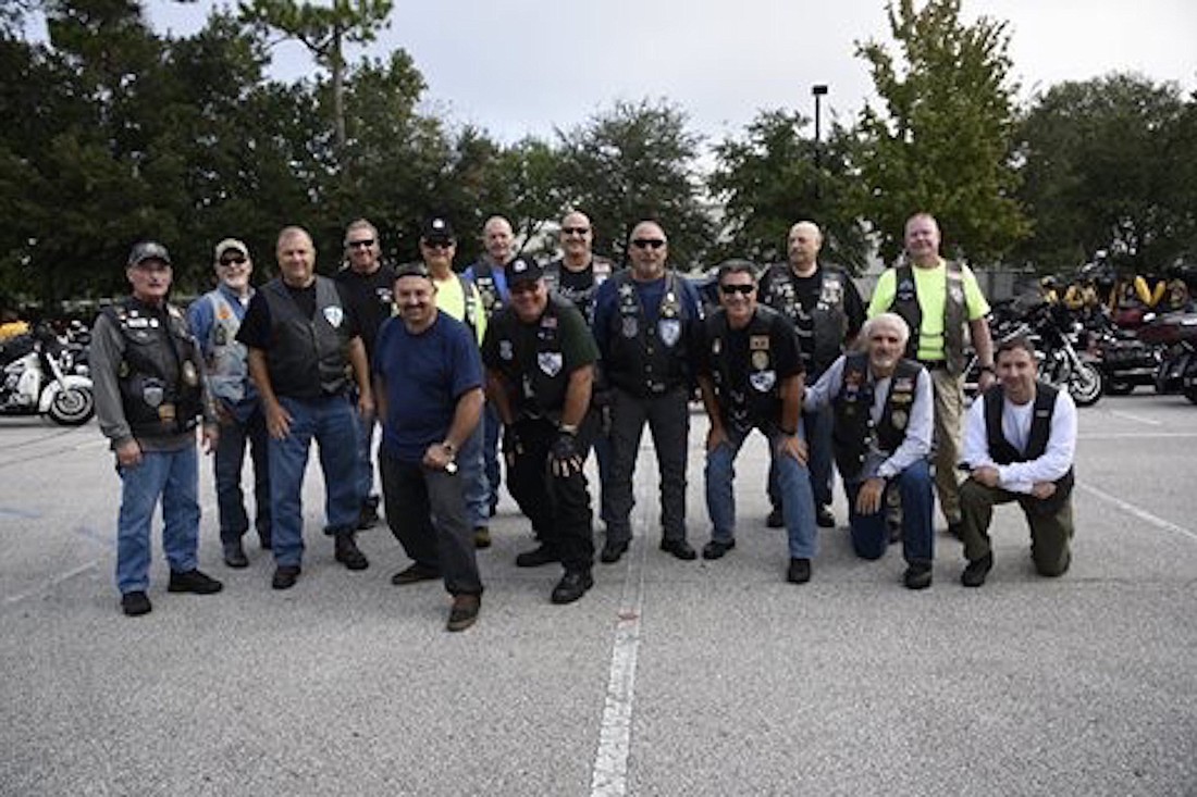 Participants in last year's I CAARE For Law Enforcement Ride came together to support American law enforcement. (Courtesy Wounded Officers Initiative)