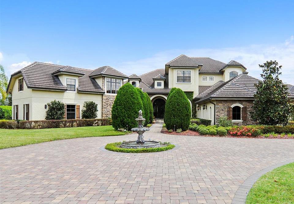 This Keeneâ€™s Pointe home, at 6107 Grosvenor Shore Drive, Windermere, sold Sept. 30, for $2.475 million. This custom French-country estate sits on 1.58 acres on Lake Butler. Courtesy of floridarealtyexpert.com.