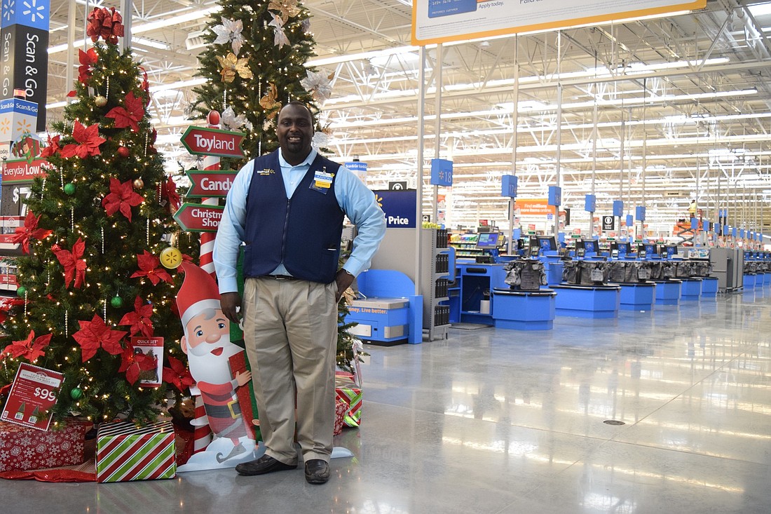 Walmart Supercenter Store Manager Aaron Brothers is excited to open the store right before the height of the holiday season.