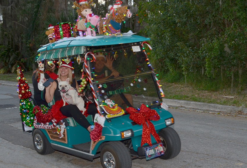 GALLERY Winter Garden Golf Cart Parade