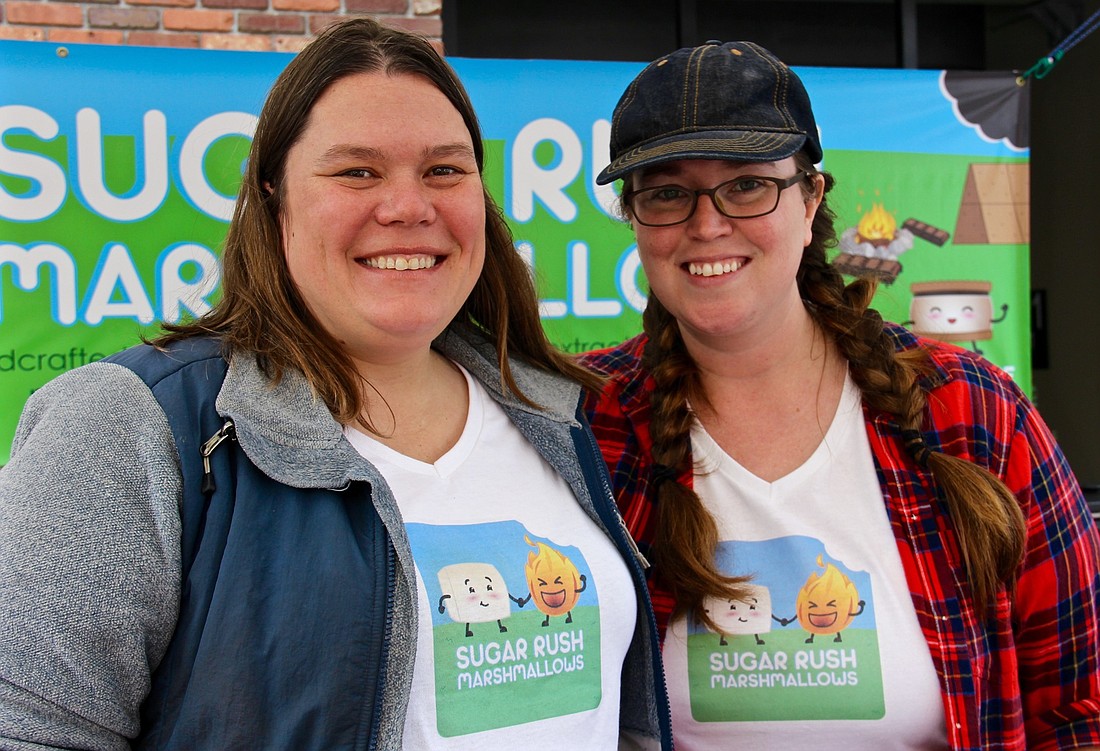 Julie Summers, left, and Jean Starnes teamed up last year to create Sugar Rush Marshmallows.