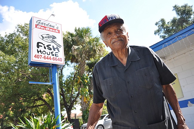 Photo by: Tim Freed - Eatonville resident Abraham Gordon fears the town will develop condos on its most important piece of property, pushing out current residents with high pricing.