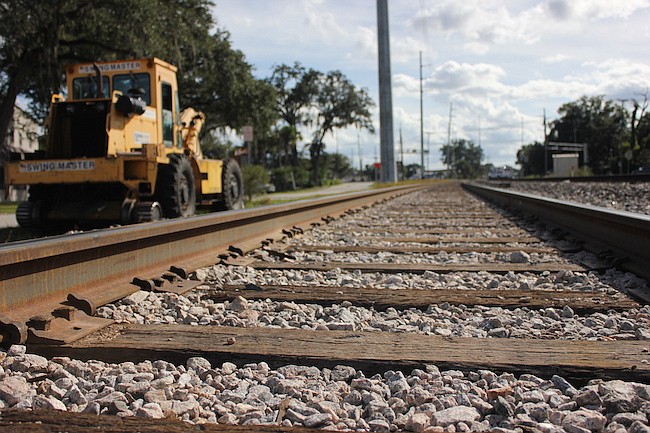 Photo by: Sarah Wilson - The cost to construct barriers that would allow trains to pass through Maitland without blowing their horns recently doubled.
