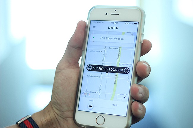 Photo by: Sarah Wilson - Uber has already seen success with a program in Altamonte Springs, and now it's Maitland's turn to consider a similar agreement.