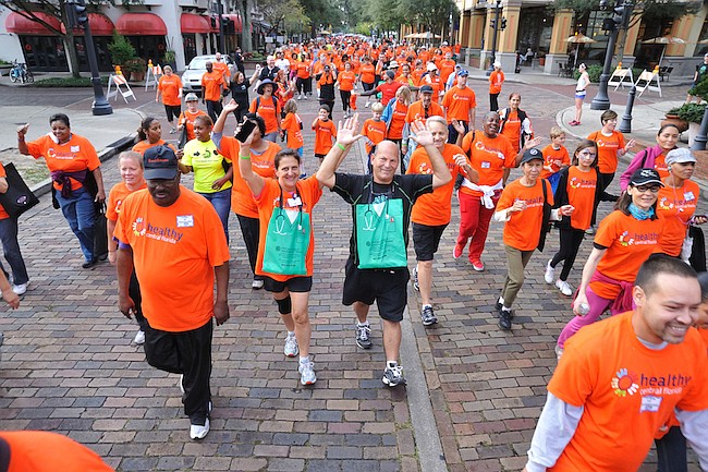 Photo courtesy of Healthy Central Florida - You don't have to join an organized group to get going. The Walk90 Challenge makes it easier, with a fitness tracker program that helps keep you motivated, and potential prizes at the end of the year.