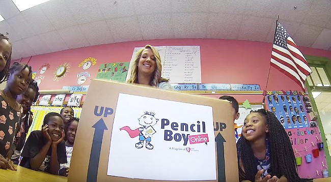 Photo courtesy of A Gift for Teaching - A Gift For Teaching's Pencil Boy Online is changing the way teachers order school supplies, buy making them available on the web.