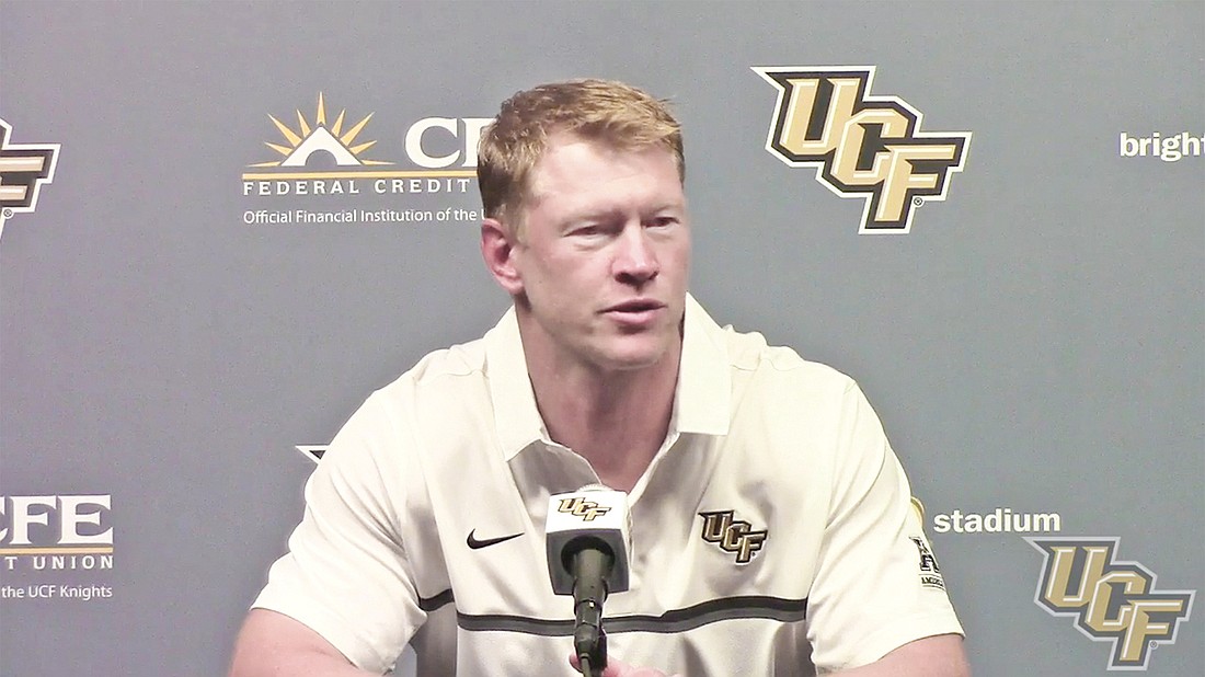 Photo by: UCF - New UCF football head coach Scott Frost will meet fans at the UCF Fanfest Saturday.
