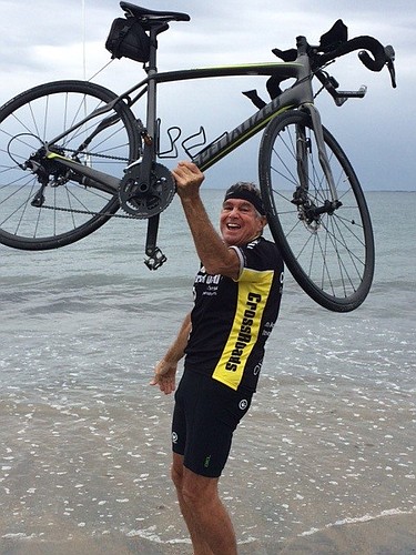 Theodore J. Wilson, Ted to everyone who knew him, rode more than 3,000 miles across the United States on a bicycle in 2 months. He lost his battle with cancer on April 28.