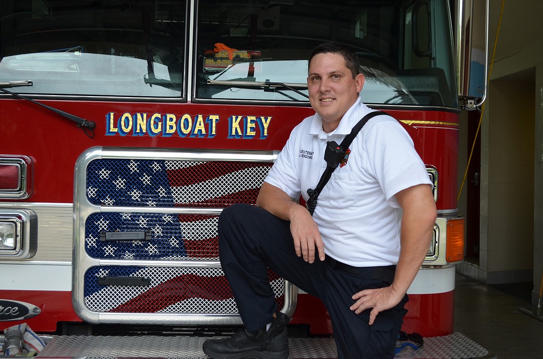 Longboat Key Fire Rescue Lieutenant and lead union negotiator Jason Berzowski spends a third of his life on Longboat Key with firefighter/paramedics he calls his brothers.