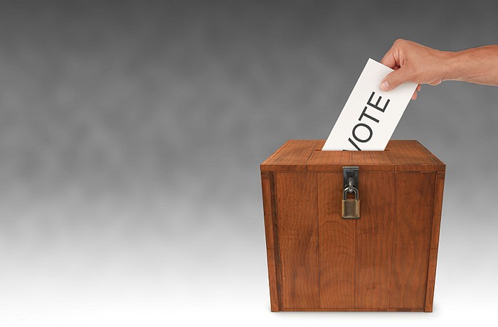 Polls are open until 7 p.m. today.