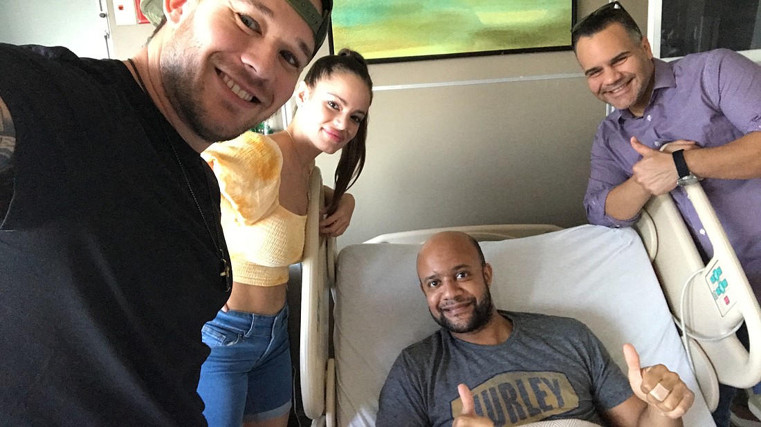 Friends and customers visited Dionisio â€œDioâ€ Encarnacion at the hospital after the accident.
