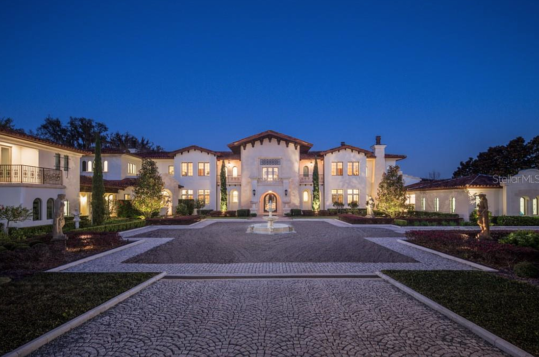 The home at 5115 Fairway Oaks Drive, Windermere, 34786, sold Nov. 15, for $7.8 million.
