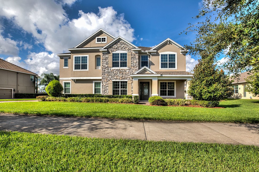 The house at 16166 Johns Lake Overlook Drive is now on the market in Winter Garden.