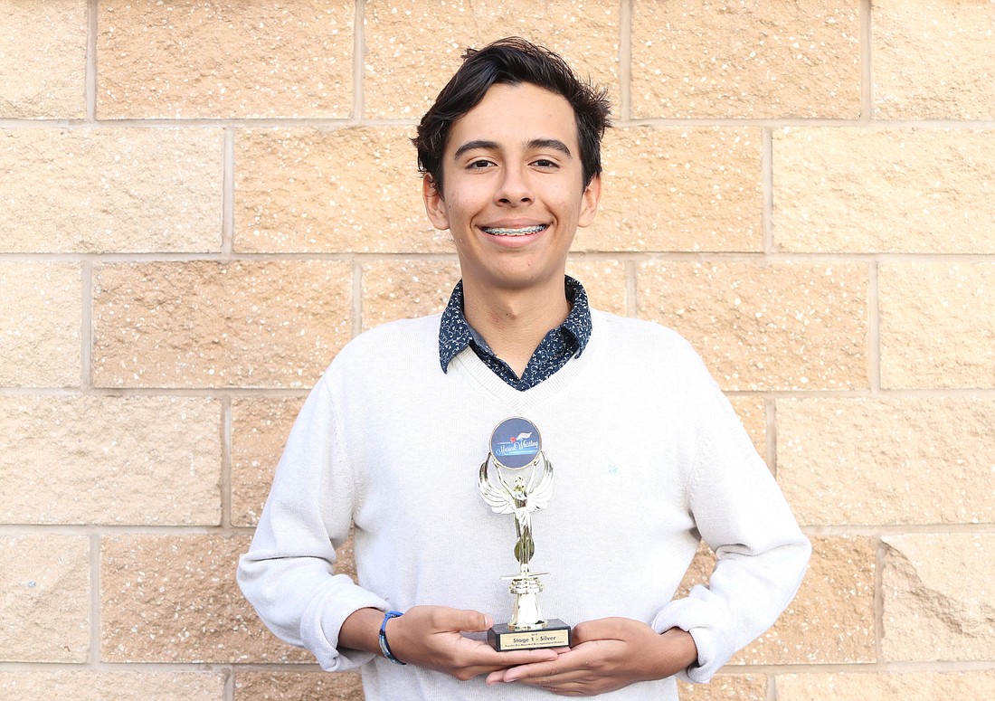 Ian Delgado earned second place and was named the International World Champion Whistler under 18 at the Masters of Whistling International Festival and Competition held in Los Angeles in August.