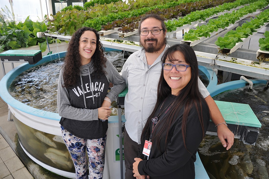 Lab Assistant Rose Alilin and lab supervisors Robby Pletcher and Tatjana Togafau all share a passion for plant science.