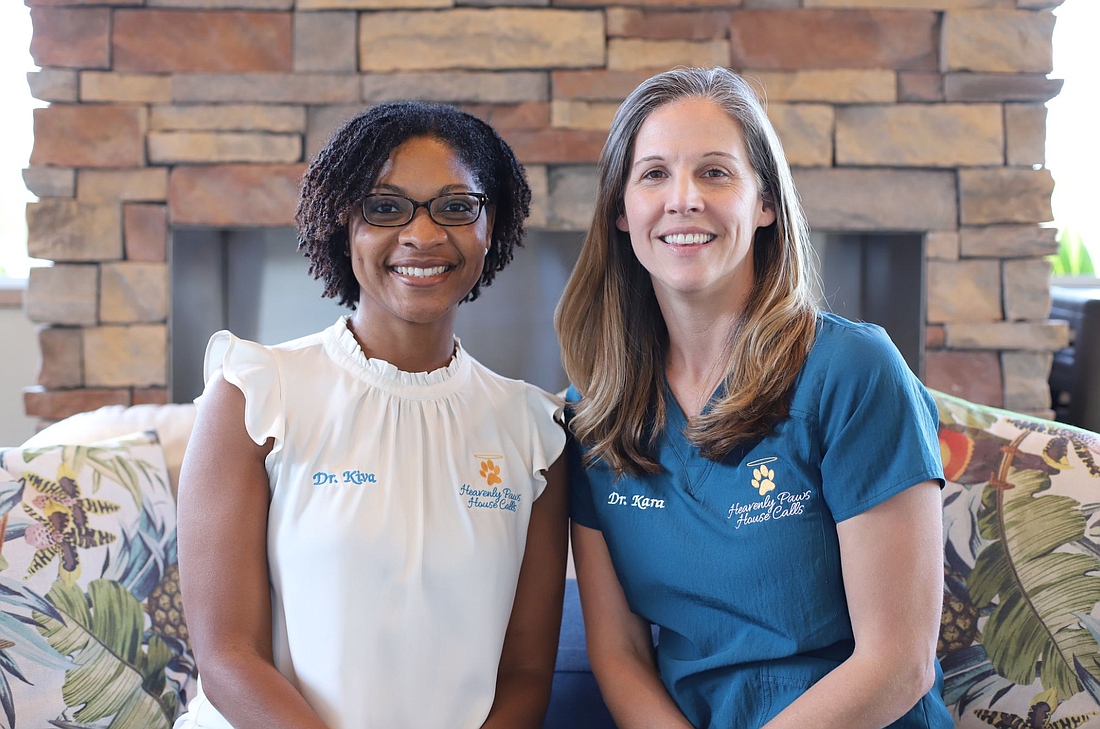 Dr. Kiva James and Dr. Kara Abeyta bring families the option to give their pets a peaceful end-of-life experience. Courtesy photo.