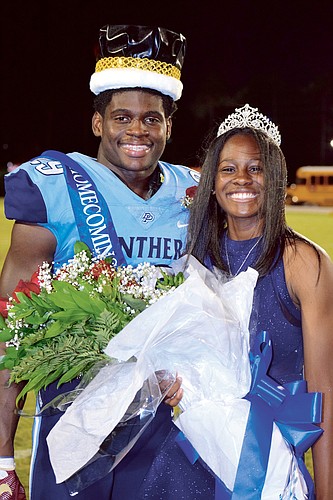 Stephen Dix Jr. and Courtney Afram-Gyening were crowned Dr. Phillips Highâ€™s Homecoming king and queen.