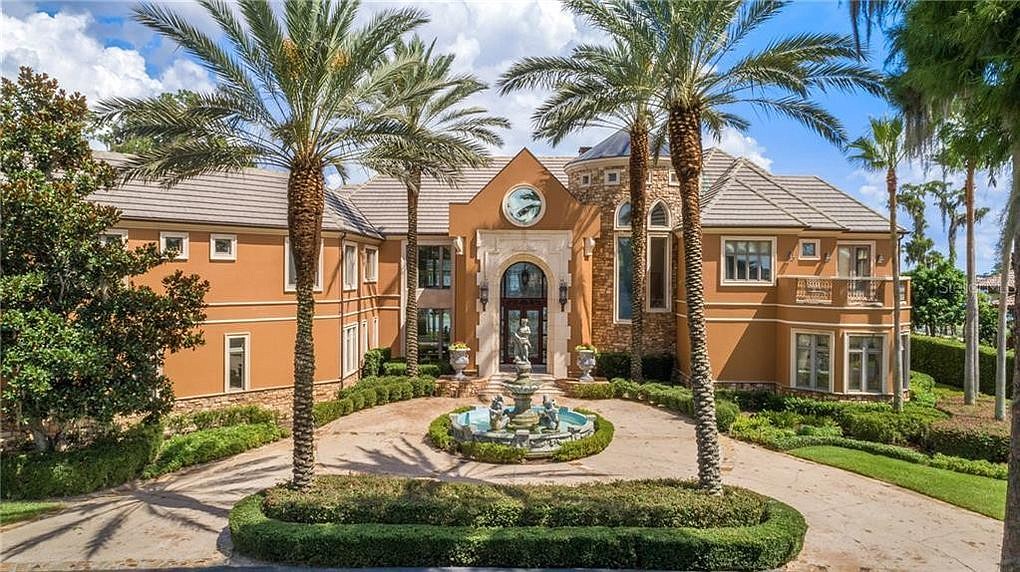 This Cypress Point home, at 9275 Point Cypress Drive, Orlando, sold June 1, for $3.6 million. Situated on a peninsula property, this estate features dueling lake frontage and views of the Disney fireworks. realtor.com