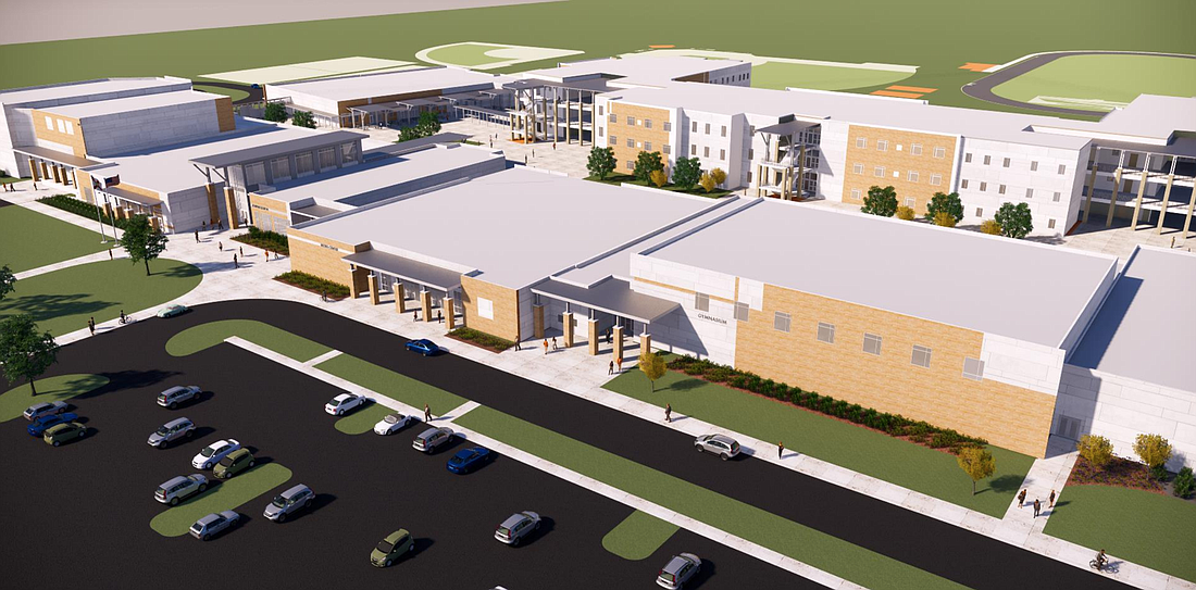 The Windermere relief high school is an Orange County Public Schools prototype design. (Courtesy OCPS)