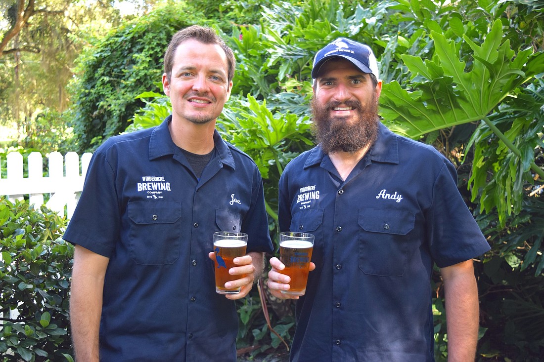 Windermere Brewing Company cofounders and beer enthusiasts Dr. Joe Ata and Andy McGhee are excited to bring their brewery and taproom to life in downtown Windermere.