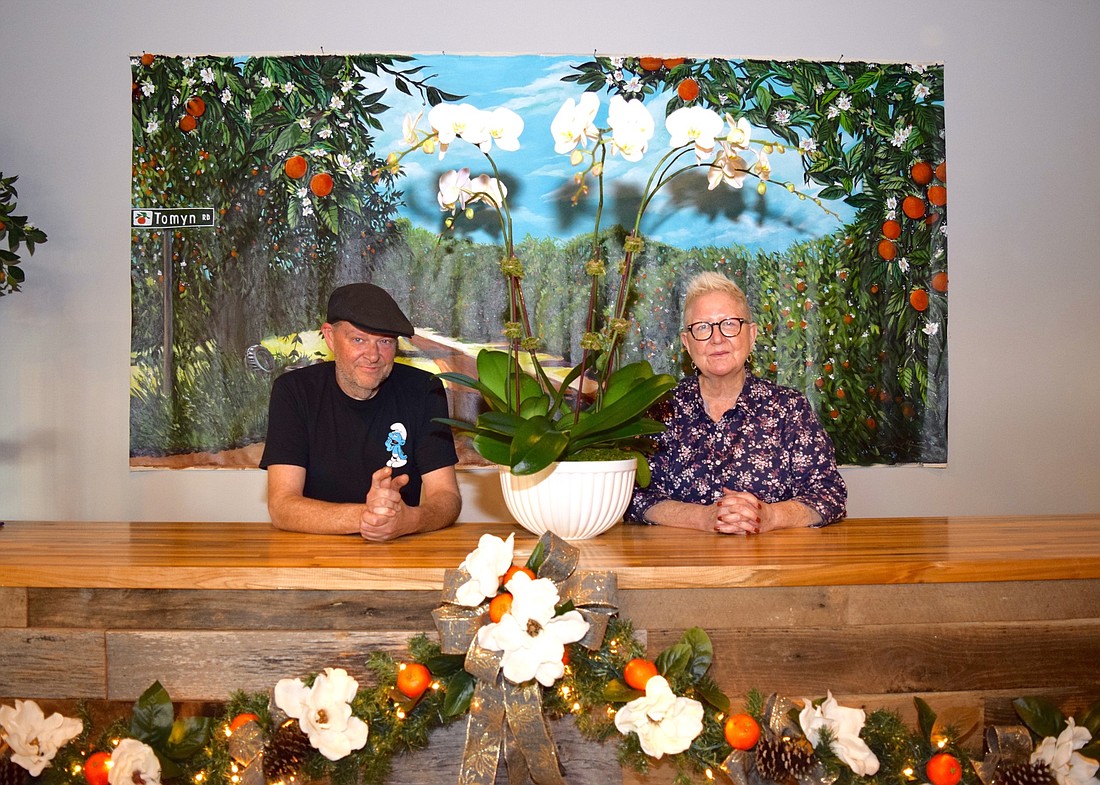 Betty Jâ€™s head floral designer, John Taylor, left, and owner Rilla Tomyn are optimistic about their move to Winter Garden.