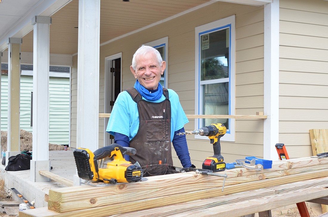 Fred Borsoni started volunteering with West Orange Habitat for Humanity when he moved to Florida 20 years ago. He served as construction manager for 10 years.
